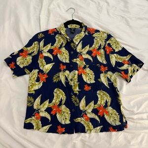 Hawaii Print Button up shirt